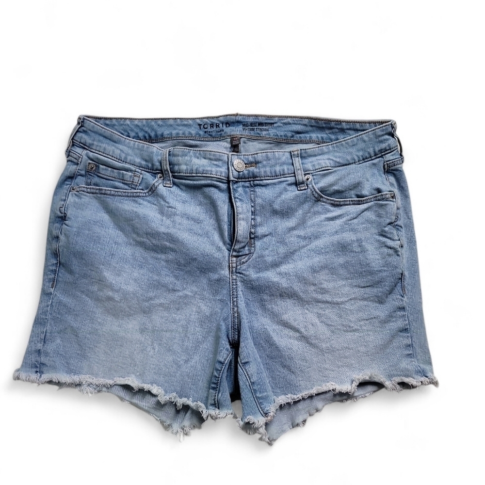 Torrid Cut-Off Style Denim Shorts